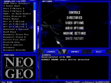 neogeo模拟器游戏截图1